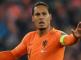 Il centrale olandese dell'Olanda e del Liverpool, Van Dijk.
