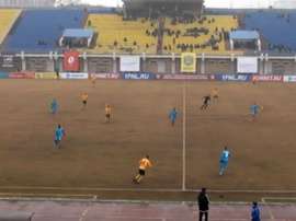 Baltika Kaliningrad made a 10,000 kilometre journey to face Luch Vladivostok. GOAL