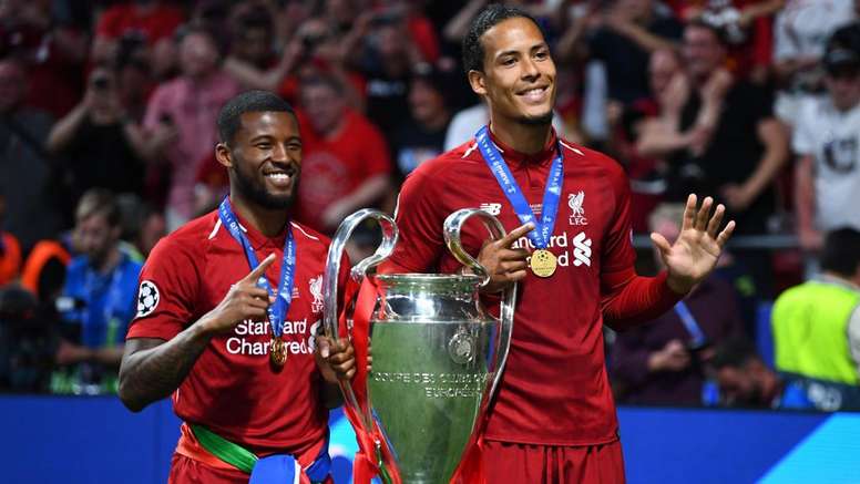 Champions League Winners Van Dijk Wijnaldum Given Warm Welcome By Netherlands Squad Besoccer