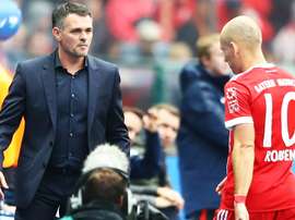 Hertha denied Sagnol the win on his first game as Bayern boss. AFP