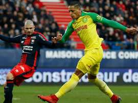 Bammou sauve l'honneur de Nantes mais pas l'échec. Goal