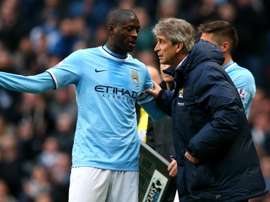 There were rumours that Toure would be reunited with Pellegrini. GOAL