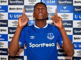 Yerry Mina Everton 2018. Goal