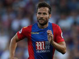 Yohan Cabaye,, lors d'un match de Premier League avec Crystal Palace. AFP