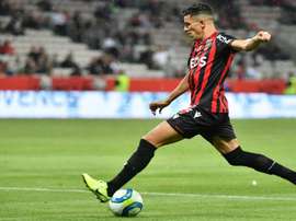 Youcef Attal sous le maillot de Nice. goal