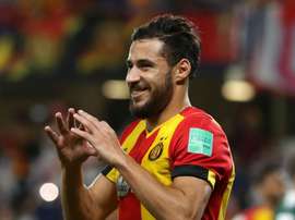 Belaili scored the only goal of the first leg for ES Tunis. GOAL
