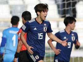 Japan escaped with the narrowest of victories. GOAL
