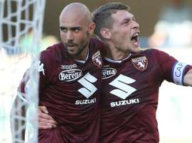 Belotti è l'autore del goal. Goal