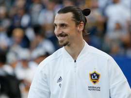 Ibrahimovic was in the goals once again. GOAL