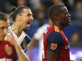 Zlatan scored the winner as LA Galaxy faced Real Salt Lake. GOAL