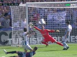 Anoeta a célébré en premier. capture/DirecTVSports