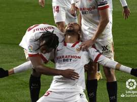 En-Nesyri analizó el triunfo del Sevilla en Huesca. LaLiga