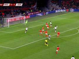 L'Allemagne a mené 2-0. Capture/Cuatro