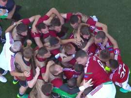 Hungría, una de las revelaciones de la Eurocopa. Twitter