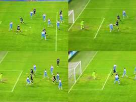 Vecino le regaló una brutal asistencia a Icardi. Captura/Sky