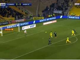 Gol de Kakuta al Nantes. Captura/BeINSports