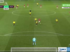 Momento incrível de Lingard. Captura