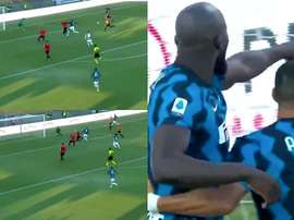 Lukaku sblocca la partita. MovistarLigadeCampeones