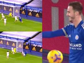 Maddison abrió la lata. Capturas/DAZN