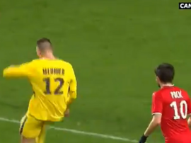 Meunier marcou um grande gol frente ao Rennes. Twitter