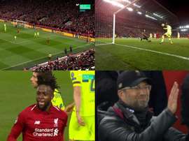 O Barça cochila e acorda com o milagre de Anfield. Captura/Movistar