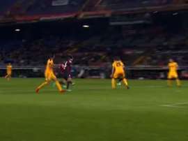 Golazo de Pandev. Captura