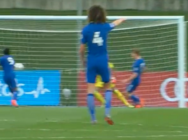 El gol no debió subir. Captura