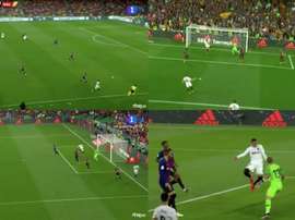 Rodrigo, autor del 2-0. Capturas/TVE