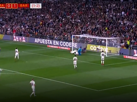 Un csc pour Varane. Captura/TVE/La1