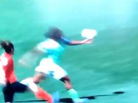Nigeria opened the scoring. Captura/GOL