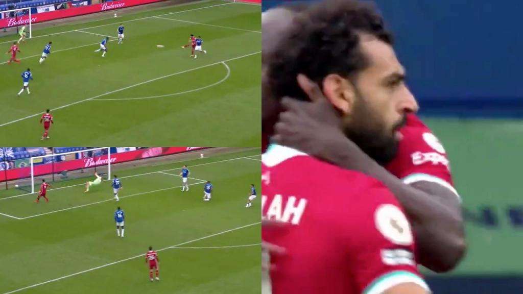 Liverpool Legend Salah Reaches 100 Goals With A Powerful Volley Besoccer