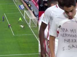 Ben Yedder a marqué le but du 2-0. Capture/GOL