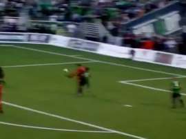 Espectacular golazo en la Copa USA. CapturaTwitter