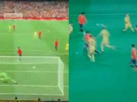 Morata et Oyarzabal ont scellé la fête. Capture/La1