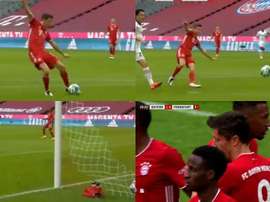 Lewandowski continua a segnare. MovistarLigadeCampeones/FoxSports