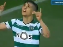 Coentrao assisted Montero's opener in spectacular fashion. Twitter
