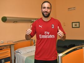 Higuaín volverá al Bernabéu. ACMilan