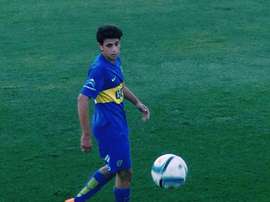 Maroni anotó con Boca ante Arsenal de Sarandí. Twitter/La12Tuittera