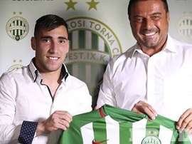 Gorriaran, nuevo jugador de Ferencvaros. FRADI