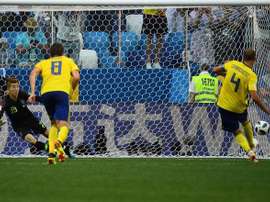 Suecia ganó a Corea del Sur. AFP