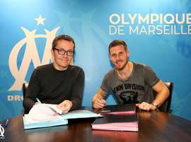 Grégory Sertic ya es nuevo jugaodr del cuadrod e Marsella. OlympiqueMarseille