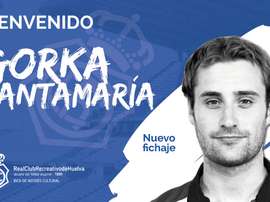 Gorka Santamaría, nuevo jugador del Recre. RecreOficial