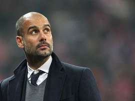 Guardiola, durante un partido con el Bayern de Múnich. FCBayern