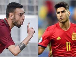 Guedes y Asensio. BeSoccer