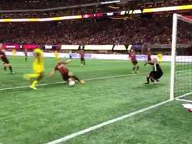 Le gardien d'Atlanta a sauvé son équipe de la défaite. Twitter/MLS