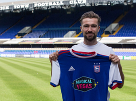 Gwion Edwards is the club's third signing of the window. Twitter/Official_ITFC