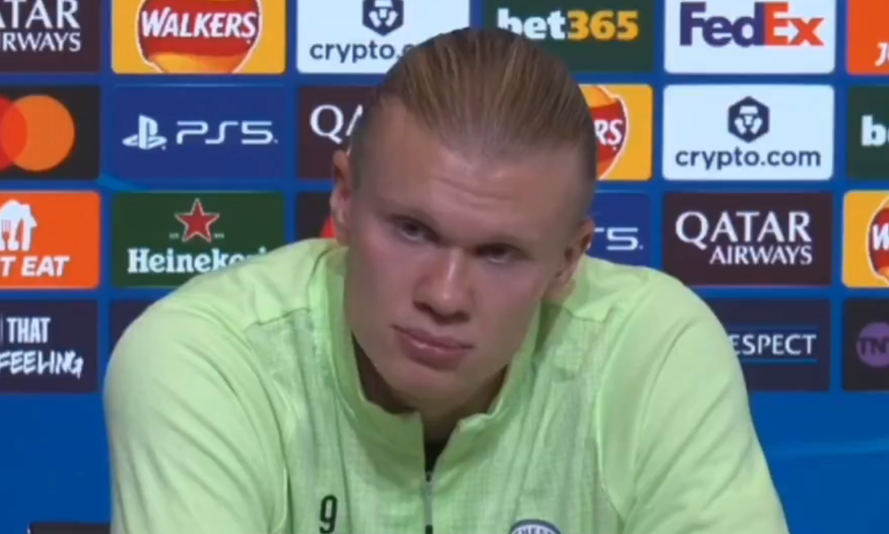 Haaland contestó a Pep: "Nadie puede acercarse a Messi y Cristiano; estoy muy lejos"