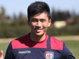 Han Kwang-Song está emprestado ao Peruggia, pelo Cagliari. Cagliari