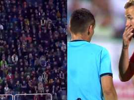 Horrible scenes. Screenshot/UEFATV