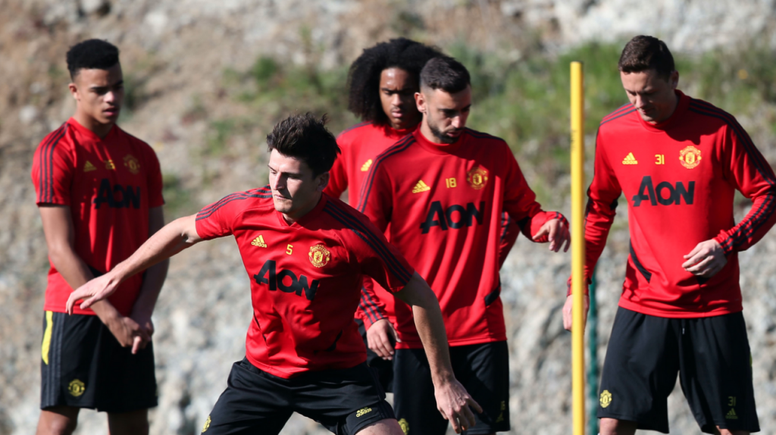 O United mudou de hotel. ManUtd